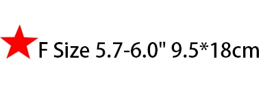 F 5.7 6.0 Черный Универсальный чехол для мобильного телефона, мягкий чехол из неопрена для смартфона, противоударный чехол для samsung, для huawei, для iphone, сумка fundas - Цвет: F 5.7 6.0