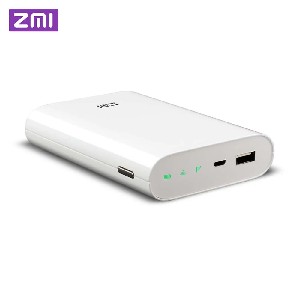 ZMI 4G Роутер 7800 mAh power Bank MF855 3g 4G беспроводной WiFi ретранслятор WiFi роутер Мобильная точка доступа 7800 mAh power bank