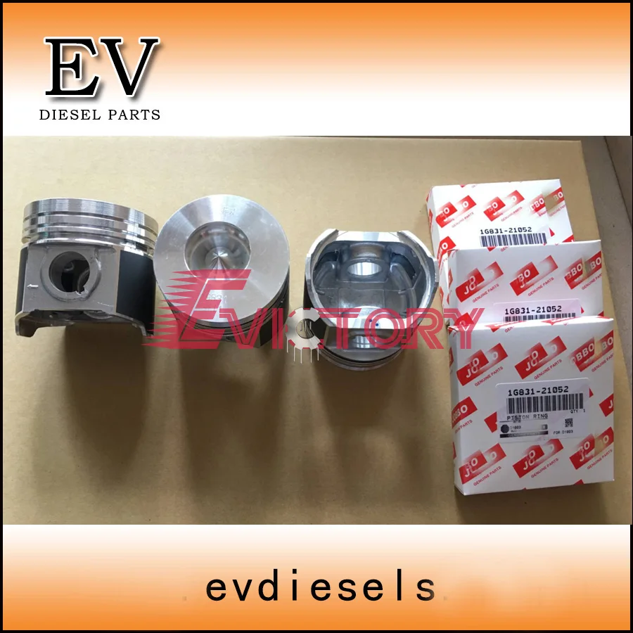 

For Kubota engine D1803 piston and piston ring set