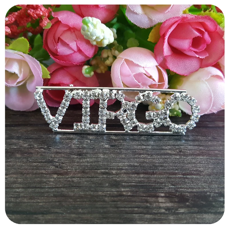 Созвездие тема Кристалл Брошь ювелирные изделия &quotДева&quot отворот булавка как