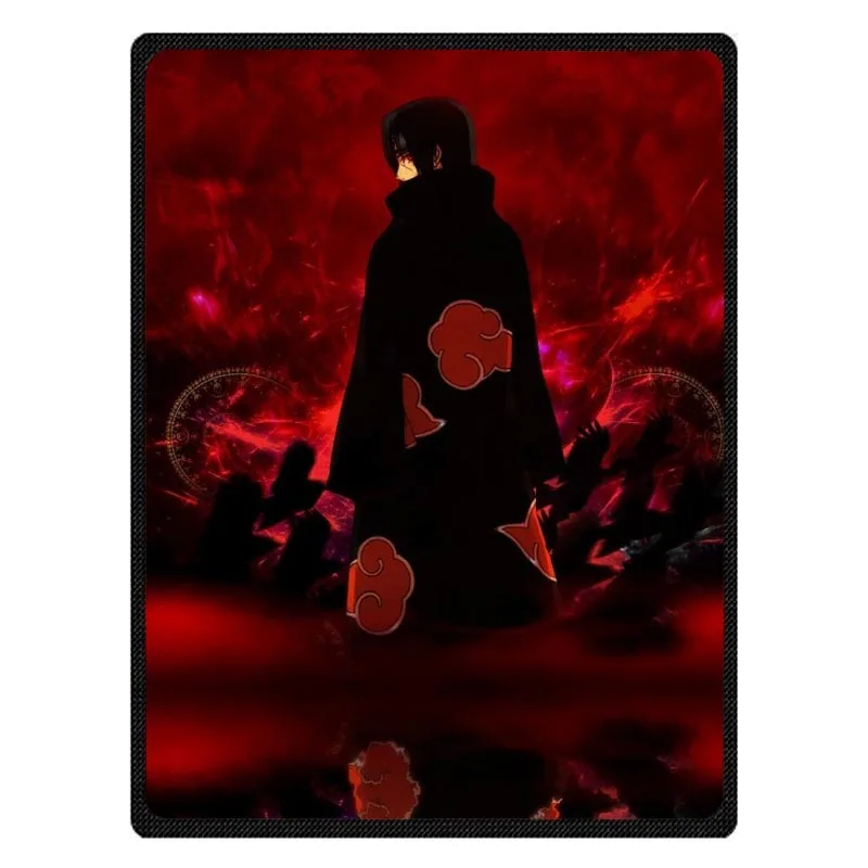 2 Мягкий зимний теплый диван Плед Коралловый флис кровать одеяло Naruto_Sharinga Учиха Итачи печатных самолет путешествия пледы одеяло s - Цвет: 2