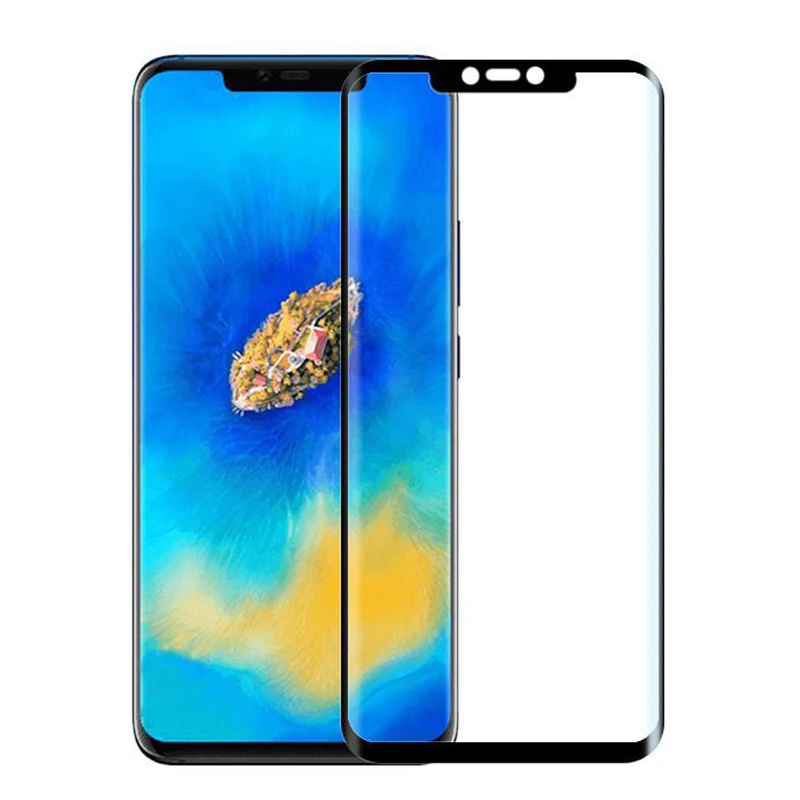 3D изогнутое закаленное стекло для Huawei Mate 20 Pro полное покрытие экрана Защитная