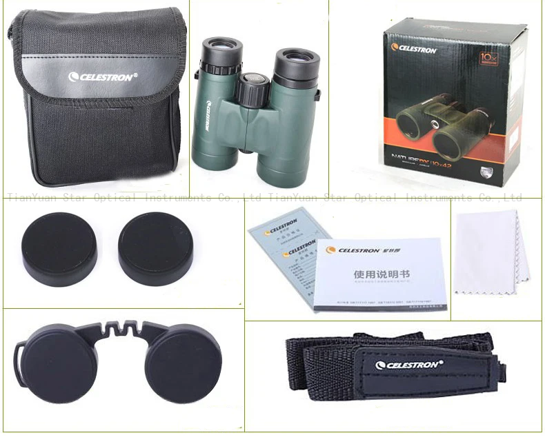 CELESTRON Nature DX 10x42 бинокль(зеленый) лучшее качество BAK-4