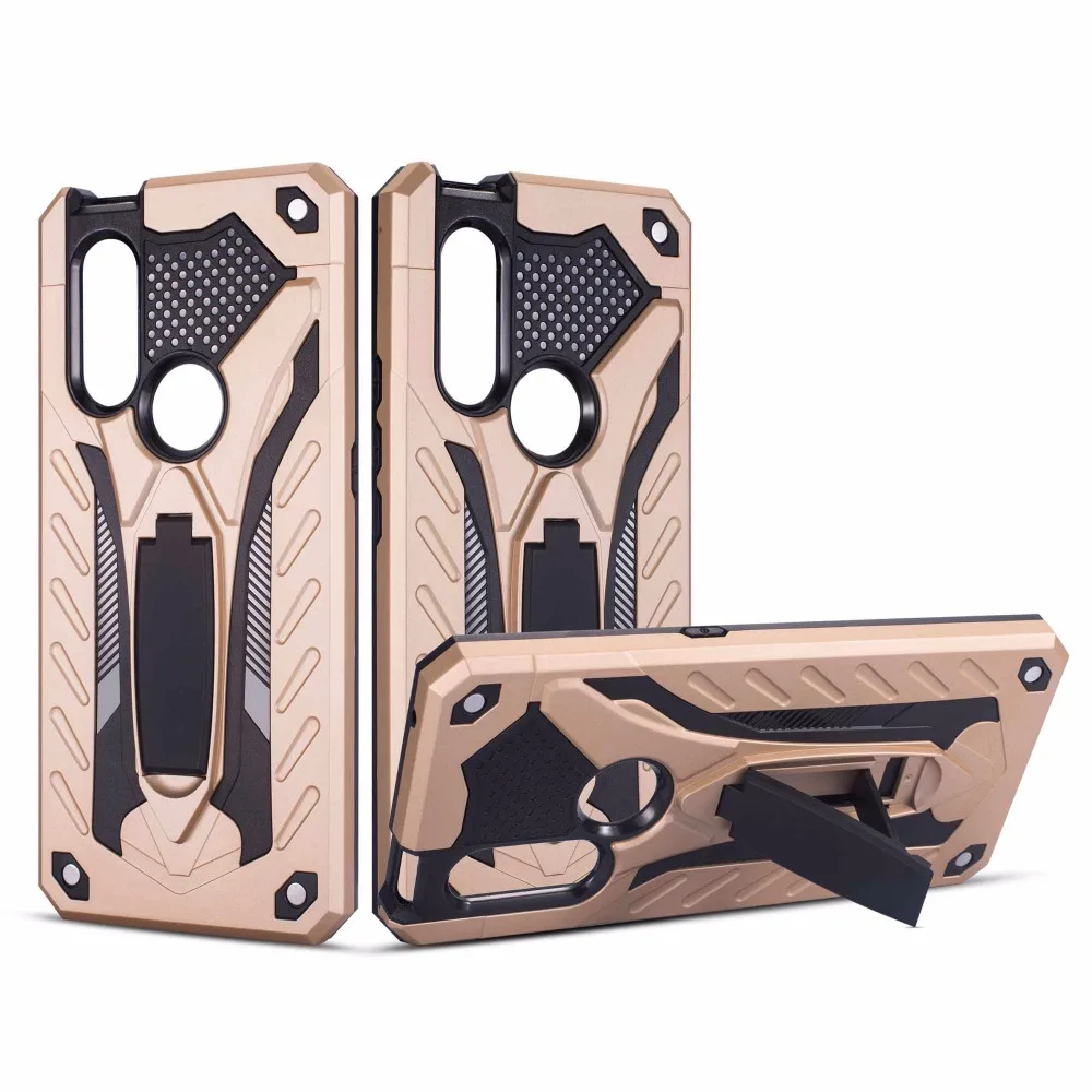 ДЛЯ Vivo Y91 Y93 Y95 Y97 Y91i Y91C чехол Роскошный противоударный полный защитный чехол с держателем подставка аксессуары чехол