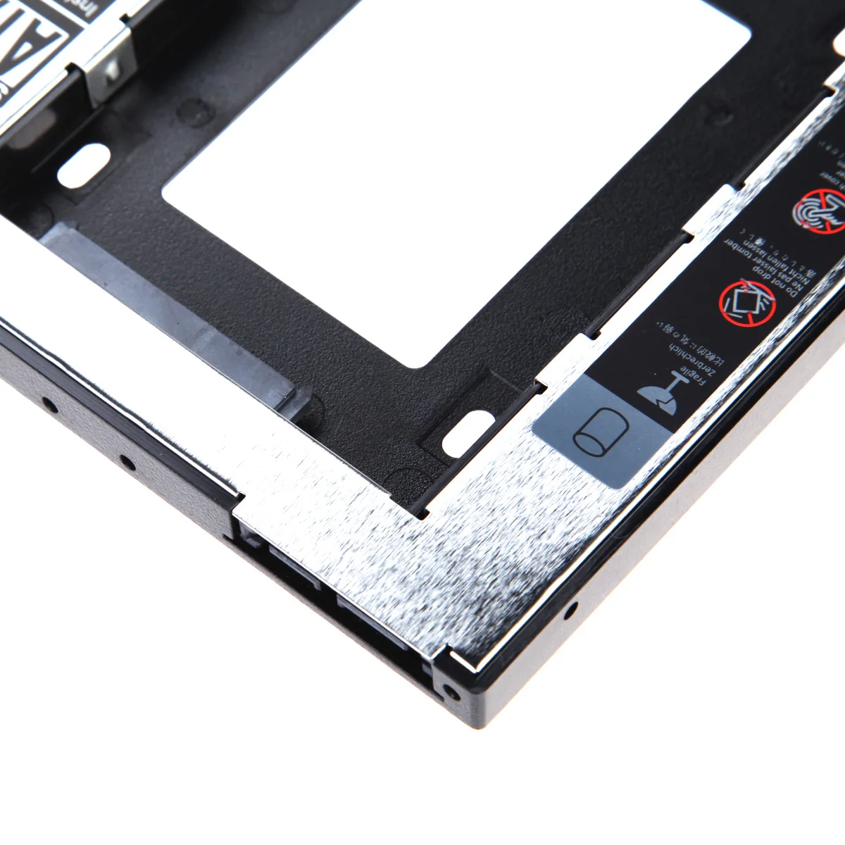 2," 2nd 12,7 мм твердотельный накопитель HD SATA жесткий диск HDD шкатулка адаптер отсек для 2,5 дюймов HDD, SATA, SATAII SDD для ноутбуков