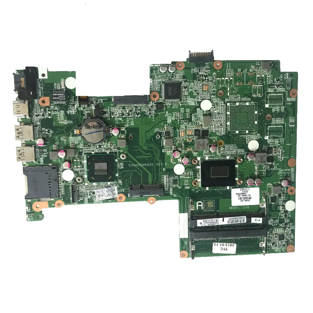 SZWXZY отлично подходит для HP серии 15-B материнская плата ноутбука I5-3317U DDR3L HM77 701694-501