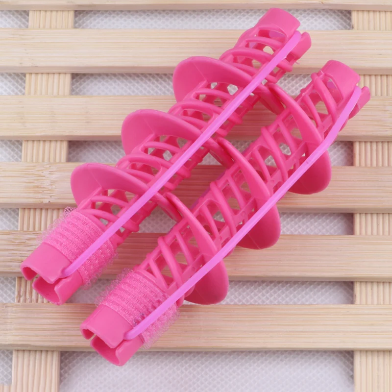2 шт. пластиковые бигуди для волос с большим захватом|plastic hair curler rollers|plastic curlershair