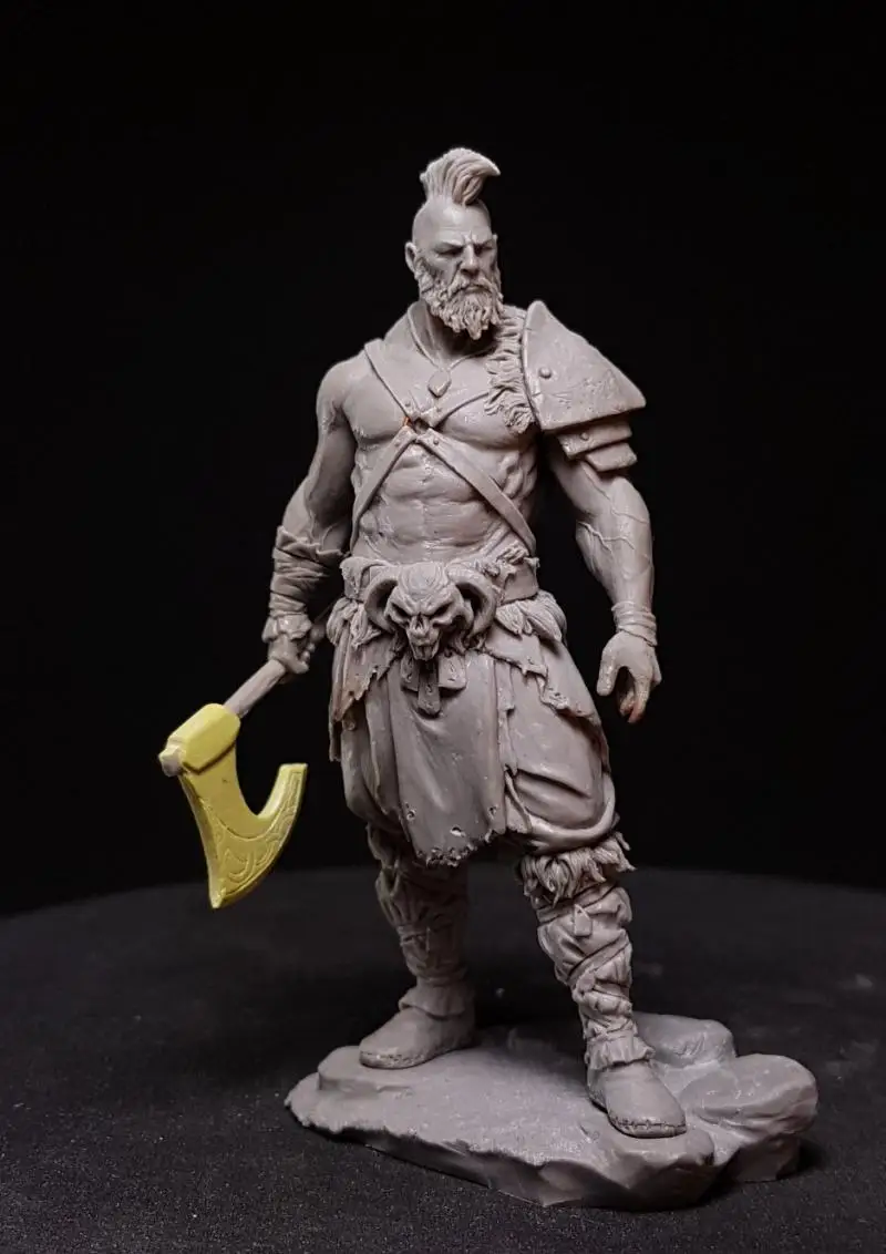 1/24 75 мм рыцарь хагбард древняя игрушка Смола модель миниатюрный набор