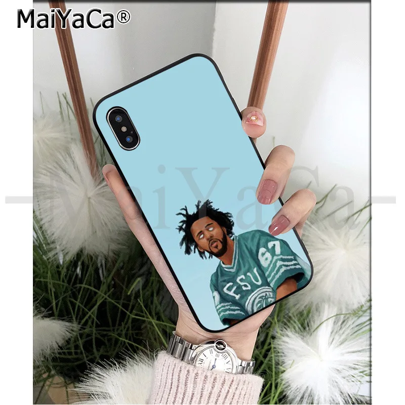 MaiYaCa Dreamville J. COLE DIY Роскошный Высокий протектор на конце чехол для iPhone 8 7 6 6S Plus 5 5S SE XR X XS MAX Coque Shell