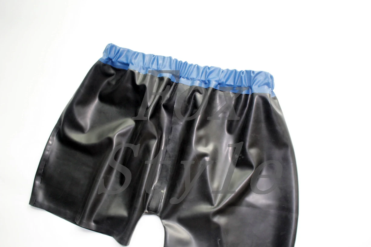 Мужские 100% сексуальные латексные боксеры ручной работы Экзотические