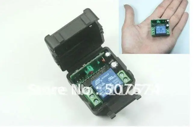 12 V 1ch rf Беспроводная Дверь Гаража Пульт дистанционного управления Переключатель