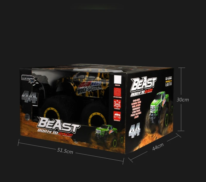 2 4G полноприводный Радиоуправляемый гусеничный внедорожник RTR игрушечный