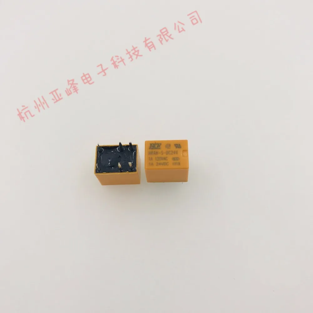 Бесплатная доставка Лот (10 шт./лот) 100% оригинальный новый HKE HRAH S DC5V DC12V 6 контактов 1A