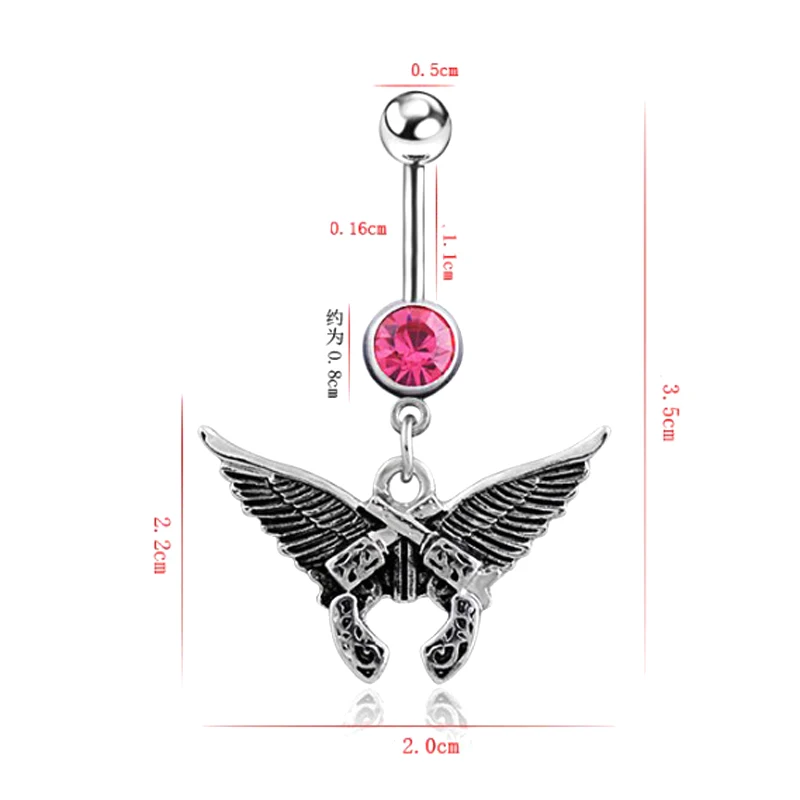 Лидер продаж кольцо для пупка из медицинской стали противоаллергенное пупка| |