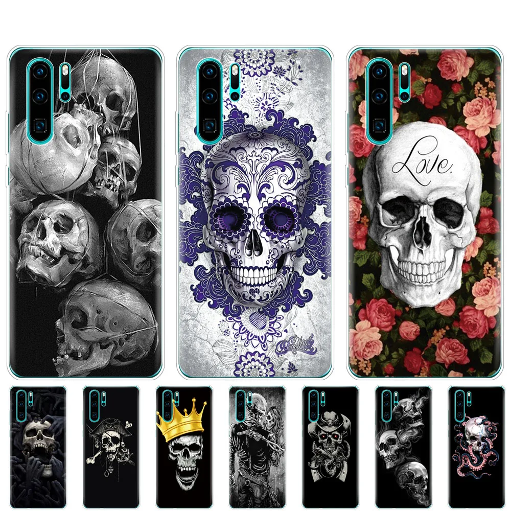 Чехол для Huawei P30 PRO LITE задняя крышка huawei mate 20 pro lite p smart 2019 plus чехлы с рисунком черепа