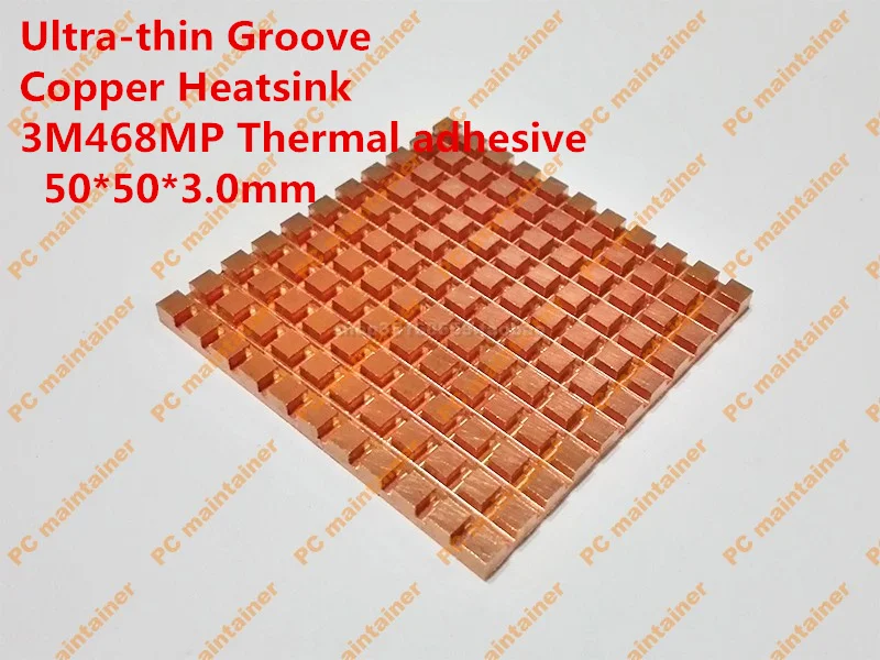 Бесплатная доставка ультратонкий медный радиатор с желобом 3M468MP термоклейкий