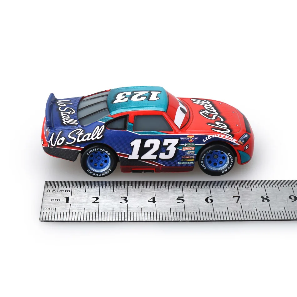 Disney Pixar Cars 2 3 Lightning Mcqueen Mater Jackson Storm Ramirez 1:55 литой автомобиль металлический сплав мальчик игрушки для детей подарок