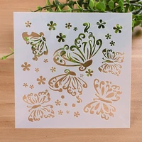 13cm 5 1 star butterfly diy layering stencils wall painting scrapbook coloring embossing album decorative paper card template