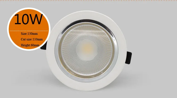 Лампада высокое качество COB Led потолочный светильник Ip65 круглый затемнения 110 v-240 v 5 Вт 7 Вт 10 Вт 15 Вт 20 Вт 30 Вт, соответствующий европейским стандартам по ограничению на использование опасных материалов в производстве светильник