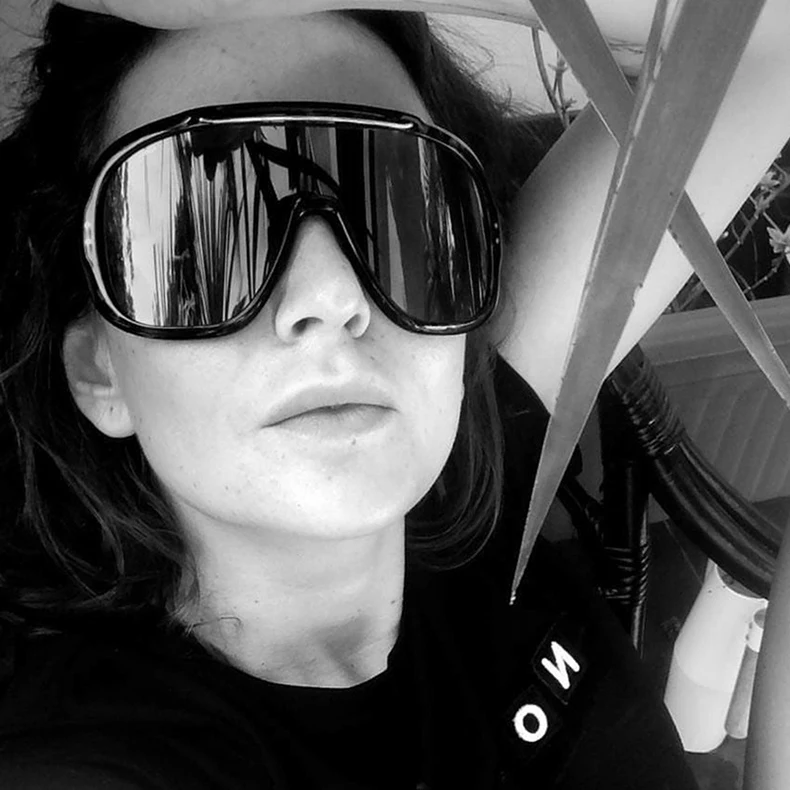 JackJad 2020 Модные солнцезащитные очки большие брендовые дизайнерские очки|Женские