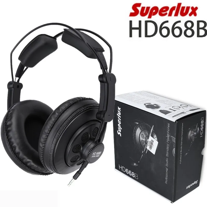 Superlux HD668B профессиональные полуоткрытые студийные стандартные динамические