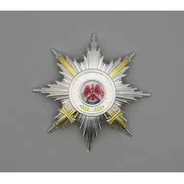 Эмблема Red Eagle 1 го класса с мечами грудь Star2| |
