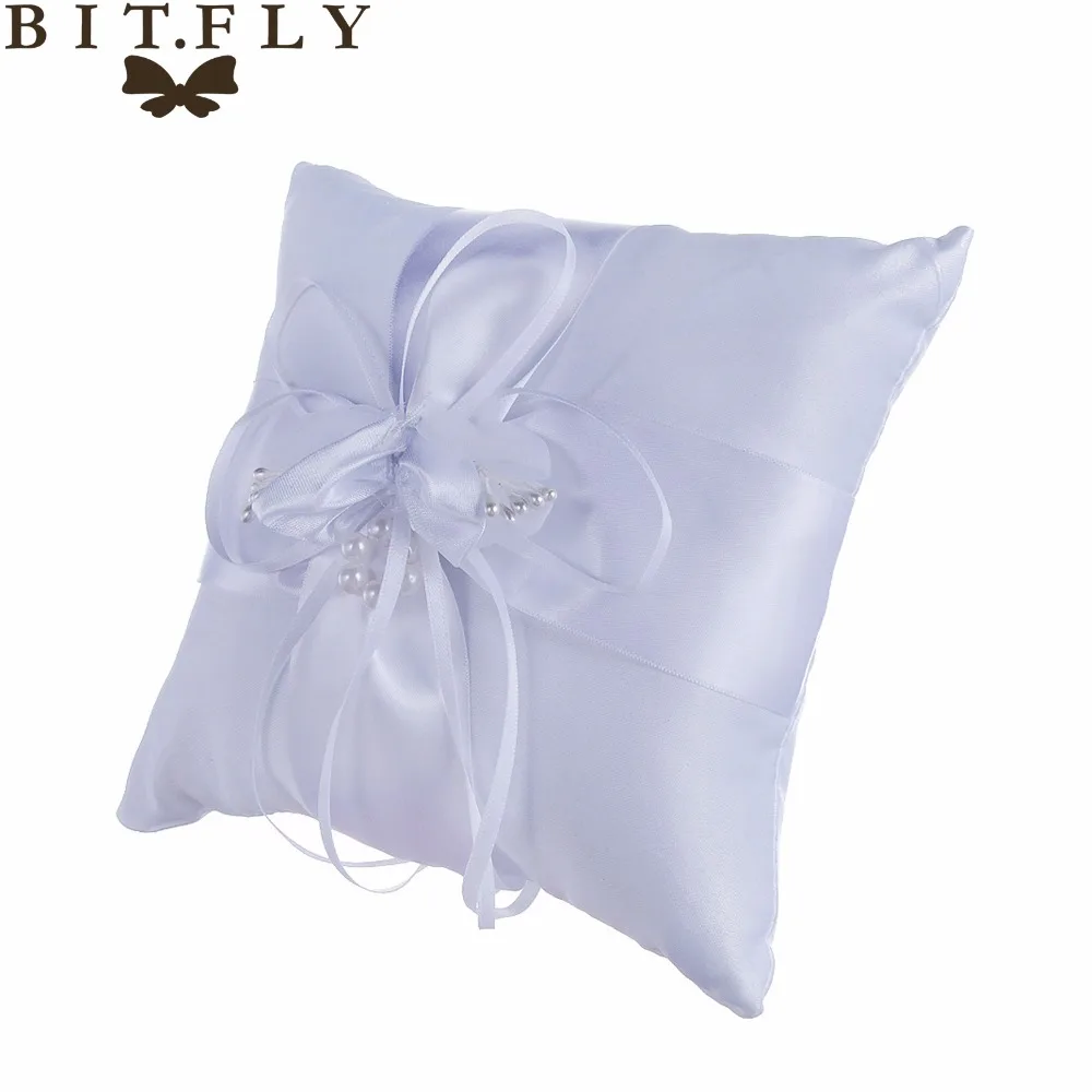 5 9 &quotсвадебное кольцо Подушка цветочные бутоны и искусственный жемчуг Декор