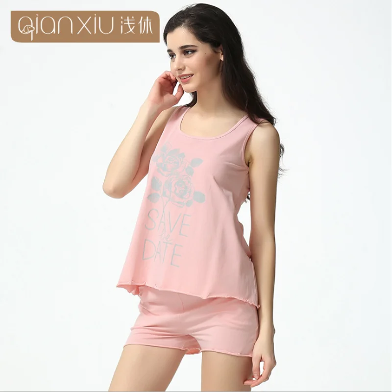 2019 летняя Домашняя одежда наивысшего качества женские повседневные пижамные