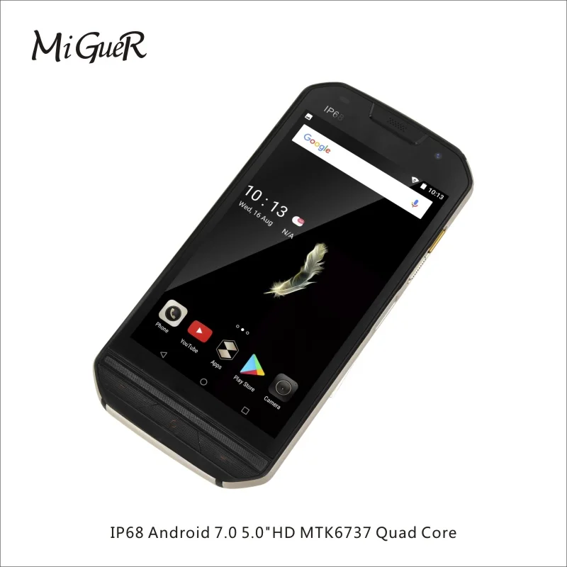 DOOGEE S30 IP68 водонепроницаемый мобильный телефон 5580 мАч 8 0 МП 2 Гб ОЗУ 16 ПЗУ 5 &quotHD Android 7