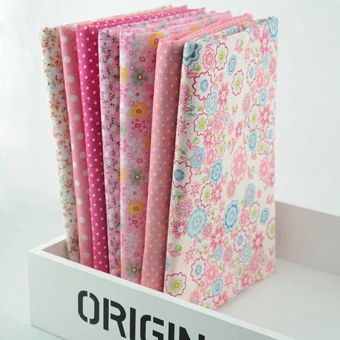 Хлопчатобумажная ткань Booksew, 10 комплектов, 50 см x 50 см, 70 шт./лот, стеганая Лоскутная Ткань для шитья,, W3B3-5