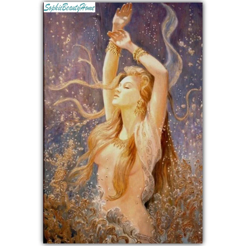

Sophie beauty home 5D DIY diamond embroidery dream girl diy cross stitch pictures mosaic wall decoration gifts