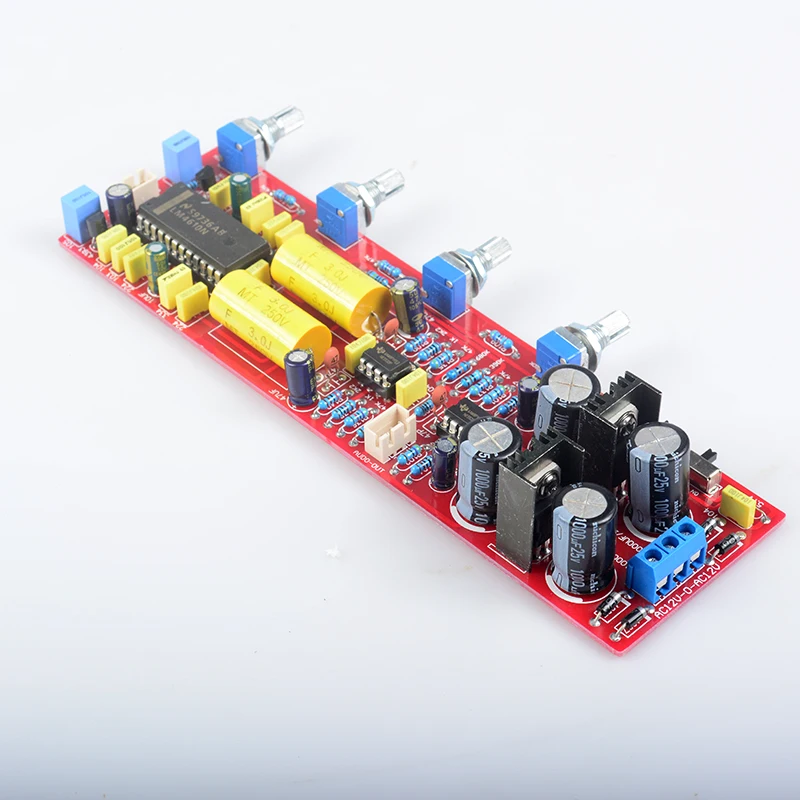 LM4610 предварительно Amplifer доска двойной AC12V-0-12V NE5532 фронтальные платы тон пластины громкости предусилитель микшер доска для усилителя G9-008