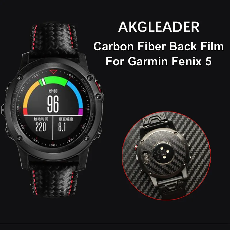 2 шт. защитная пленка из углеродного волокна для наручных часов Garmin Fenix 5|Ремешки