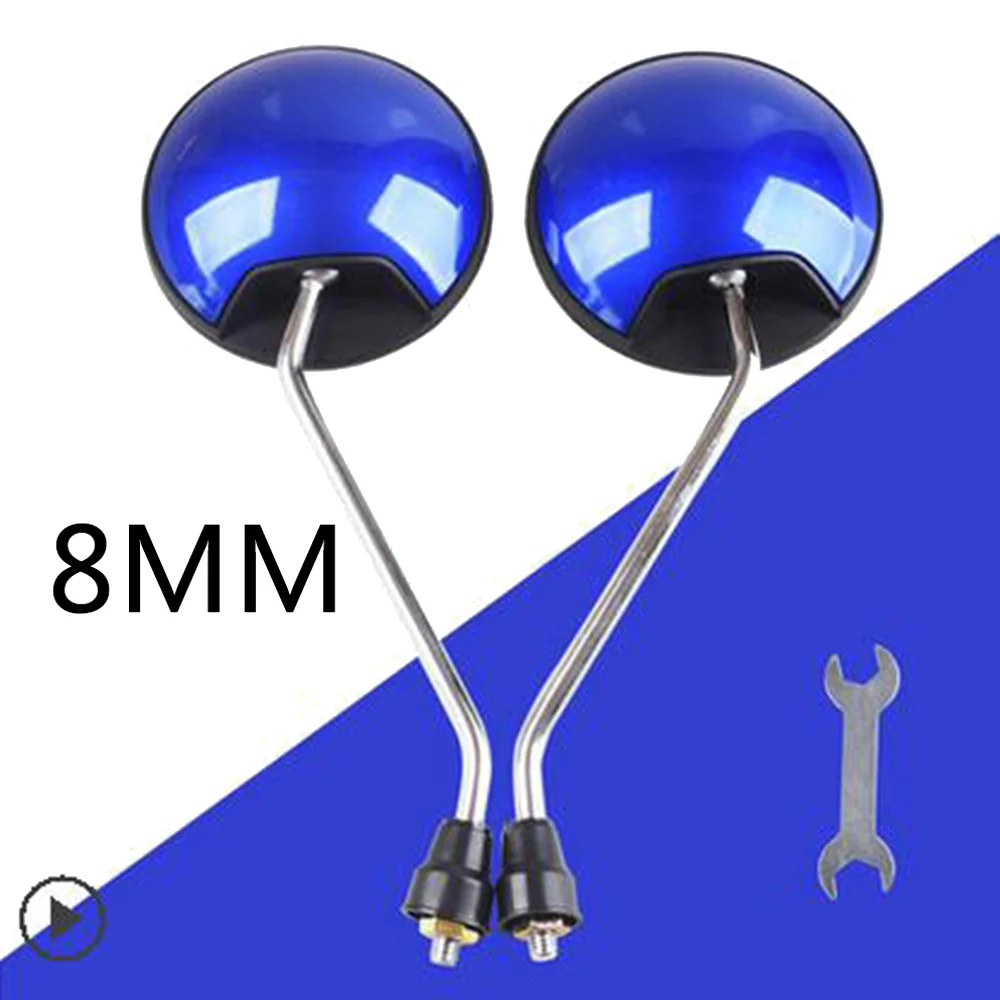 6 мм/8 мм аксессуары для скутеров, мотоциклетное зеркало для vespa piaggio mp3 Liberty Medley honda dio vespa gts 300 sprint наклейки lx 50 - Цвет: baolan