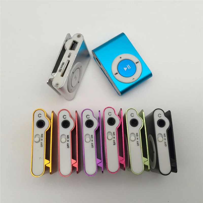 Мини Mp3 Водонепроницаемый Портативный lettore MP3 плеер клип с TF Slot Jack хороший звук