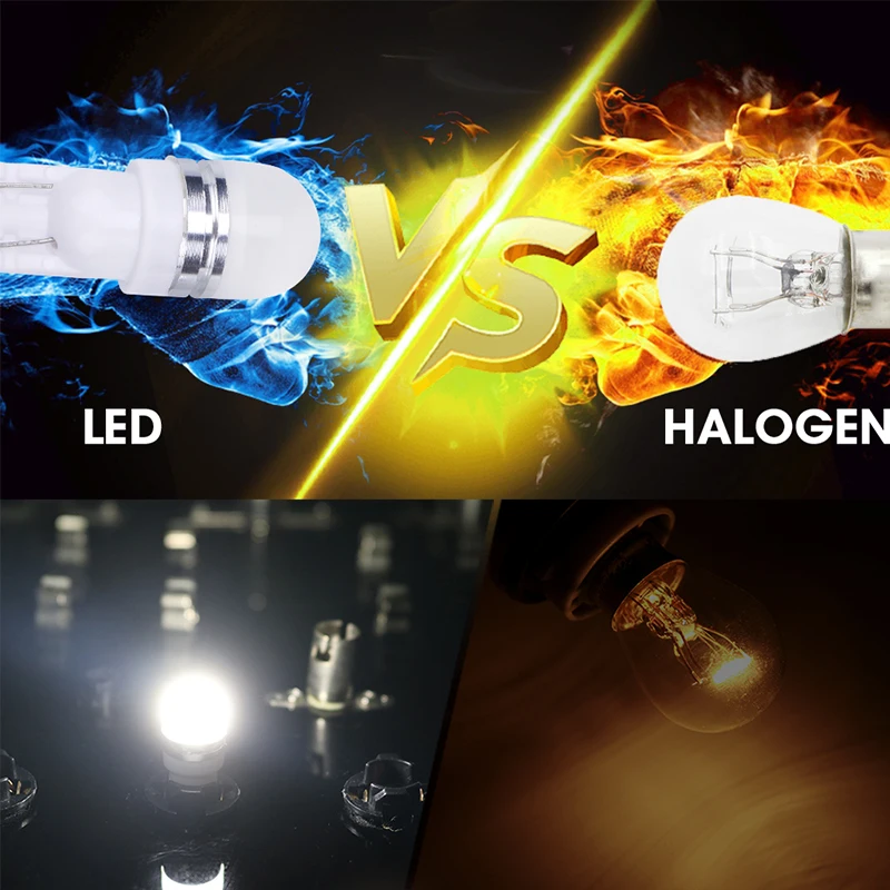 Светодиодная лампа hlxg Luz для T10 W5W 147 с клиновидным цоколем боковая автомобиля