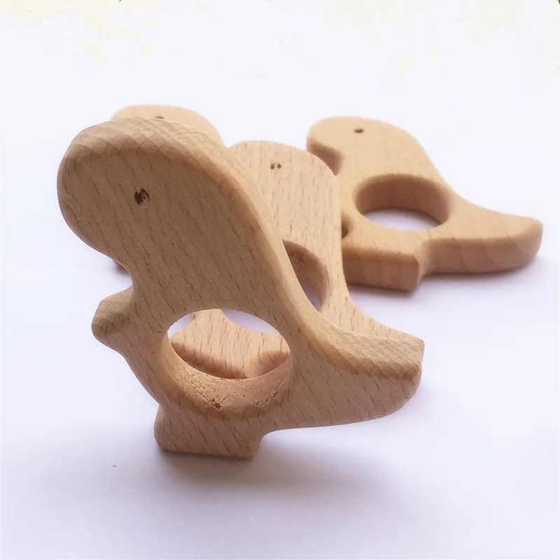 Ченкэй 10 шт древесины море с принтом Лев и Прорезыватель для зубов природа