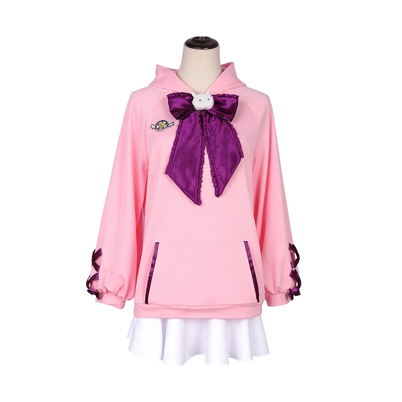 Cardcaptor Sakura кимоно Sakura daiduji Tomoyo костюм для косплея, толстовка с капюшоном Топ Лолиты+ юбка
