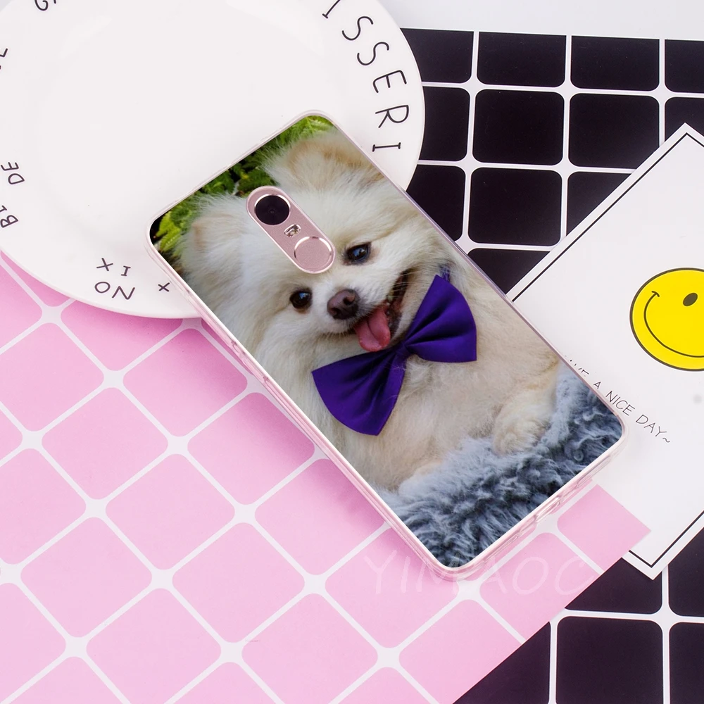 YIMAOC Pomeranian dogs Soft TPU Case for Xiaomi Redmi 6 4X 5A 4A S2 Note 4 5 Pro Plus Mi 8 9 SE A2 A1 MiX 2S MAX 3 |