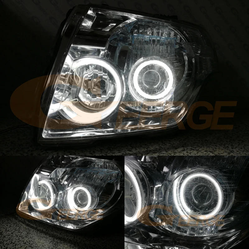 Для Mitsubishi pajero 2006 2007 2008 2009 2010 2012 2013 отличный CCFL ангельские глазки комплект Ультра яркое кольцо Halo