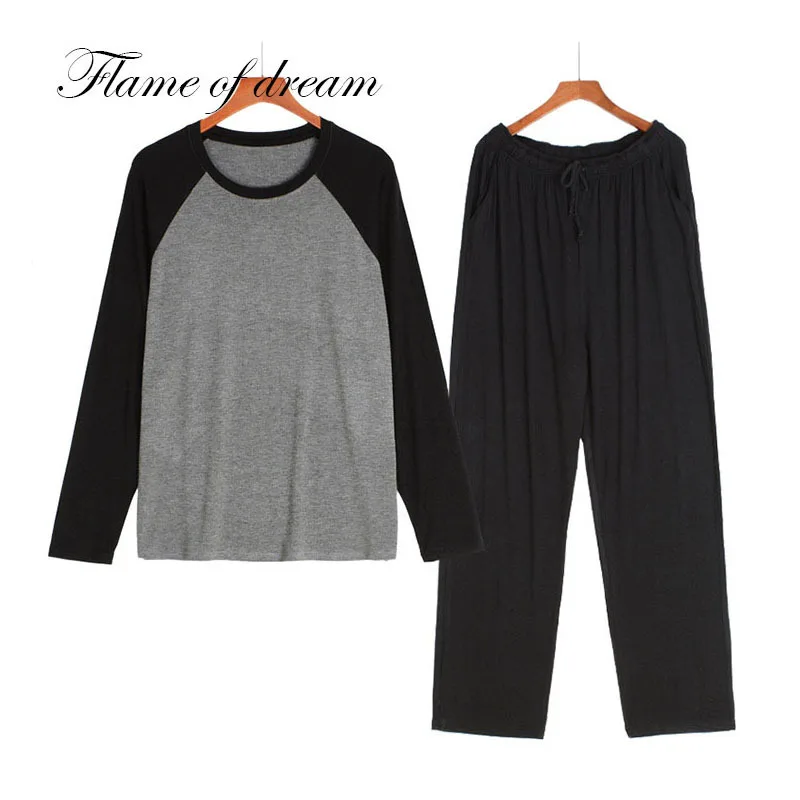 Modal material man pajamas sets  Men Pajamas Sleepwear Men Pyjama Set Pijama De Hombre 1135