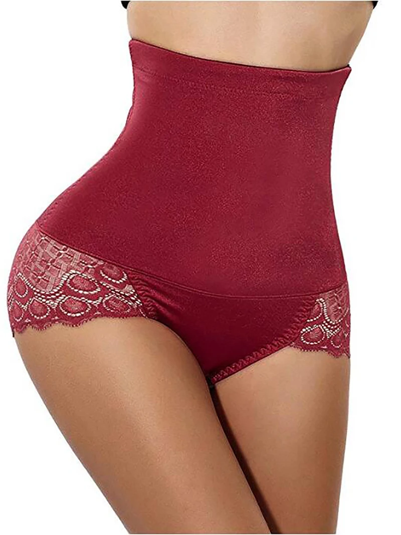 High Waist Slimming Waist Tummy Body Shaper Women Postpartum Recovery Shapewear Briefs Plus Size Waist Trainer Butt Lift Panties