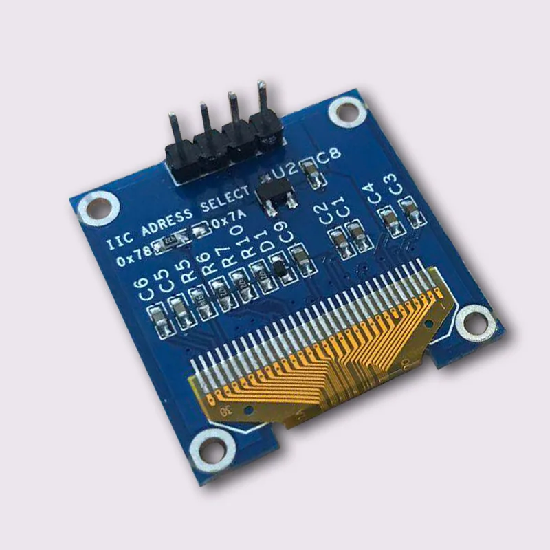 0.96 inch OLED display screen 12864 LCD module IIC interface provides schematic diagram | Бытовая техника
