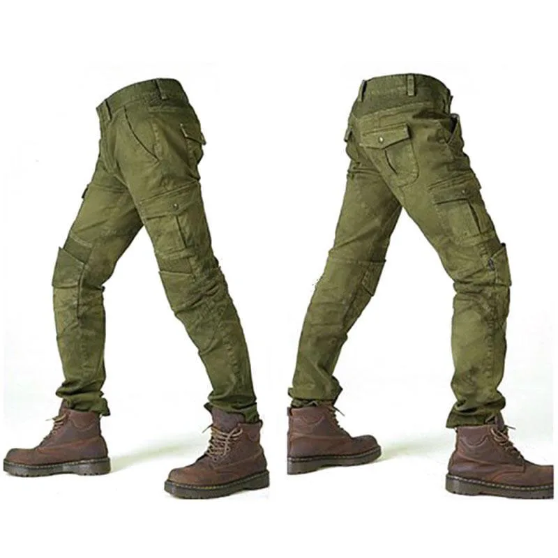 Мотоциклетные штаны TKOSM Riding UBS06 Tribe мужские и женские джинсы защитные летние