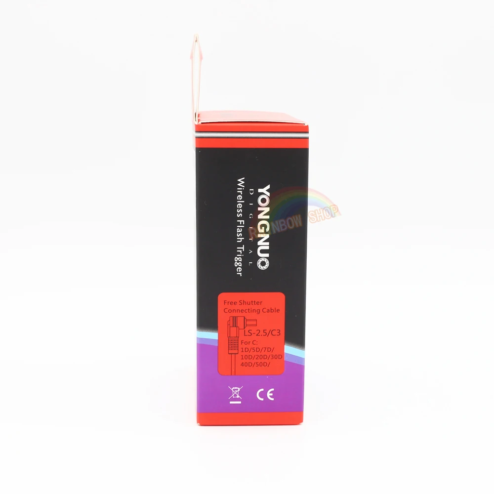 Светодиодная лампа для видеосъемки Yongnuo RF 603II C3 триггер вспышки с RF603C II 603 2