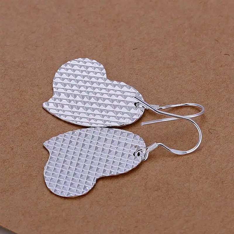 Christmas Gift!!Wholesale 925 Silver Earring Sterling Jewelry Car Spent Crooked Heart Earrings SMTE236 | Украшения и аксессуары