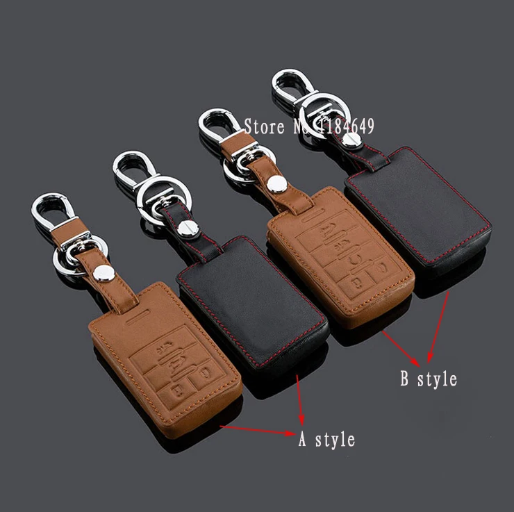 4/5 кнопочный смарт чехол для автомобильных ключей кожаные автомобильные Чехлы