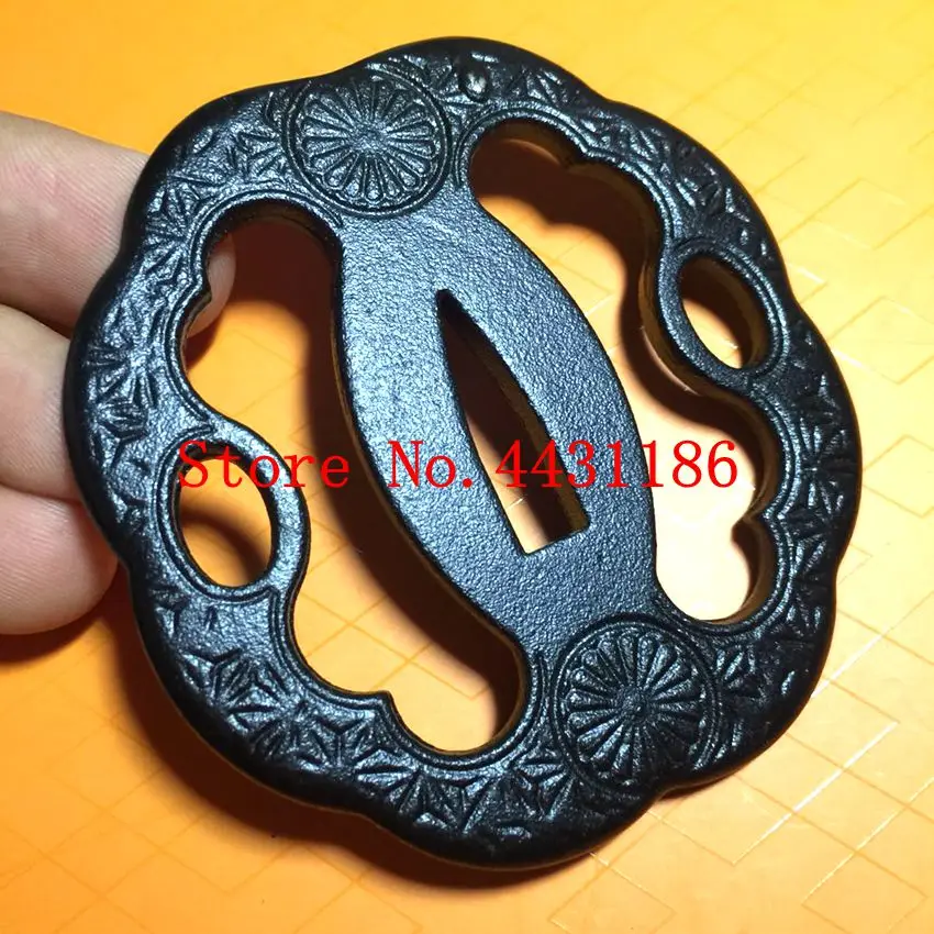 Специальное предложение меч металлический Железный гвардия Tsuba самурайский