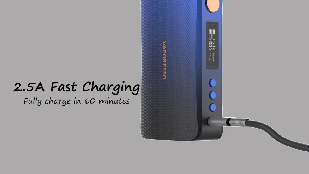 Vaporesso GEN Mod 220 Вт коробка мод электронная сигарета Vape подходит для электронных сигарет с двумя аккумуляторами 18650 SKRR S бак испаритель пара