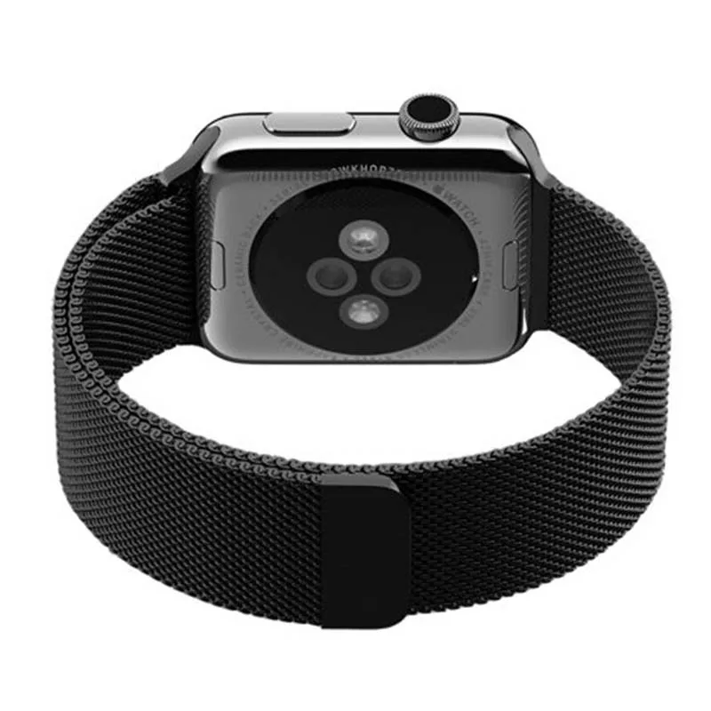 Миланская петля ремешок для часов Apple Watch 4 3 2 1 браслет ремешок для iwatch 44 мм 40 мм 38 мм 42 мм нержавеющая сталь наручный ремешок для часов